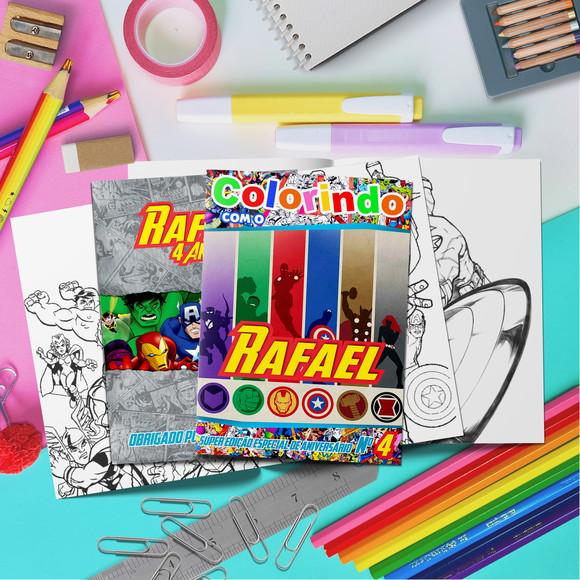 Livro de Colorir - Vingadores