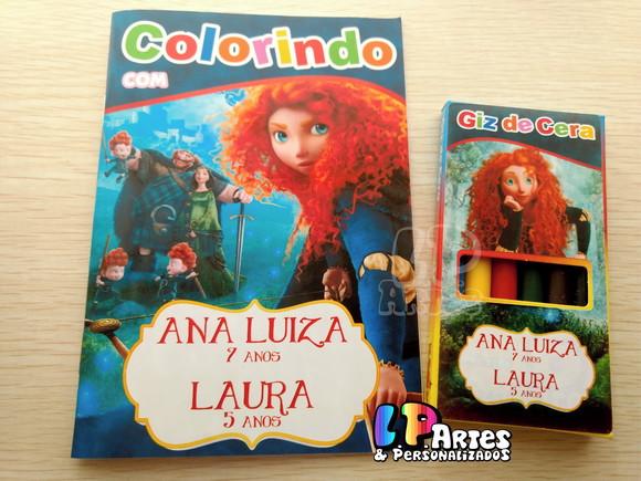 Livro de Colorir -merida Valente