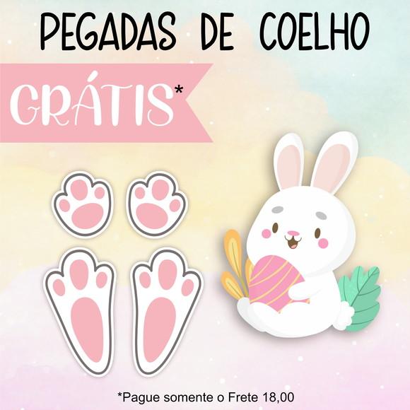Pegadas de Coelho Grátis - Pague Somete o Frete