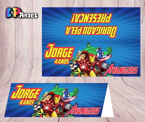 Mini Lapela Vingadores