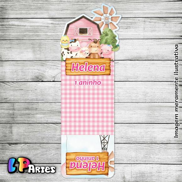 Porta Bis Duplo - Fazendinha Rosa