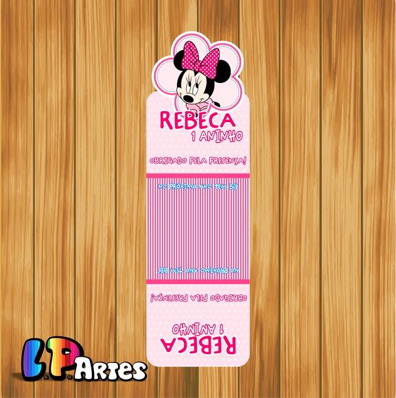 Porta Bis Duplo Minnie Rosa
