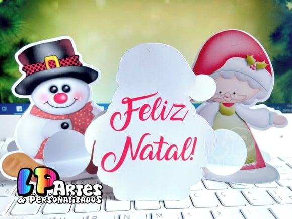 Porta Bombom de Natal