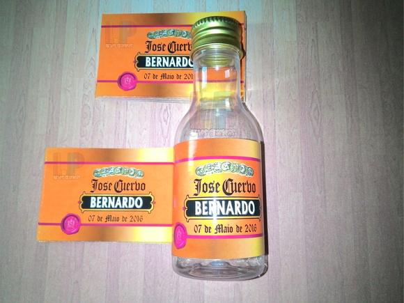 Rótulo Adesivo Garrafinha José Cuervo