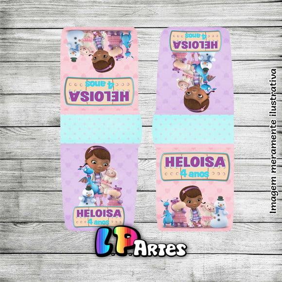 Rótulo Adesivo Tic Tac - Doutora Brinquedos