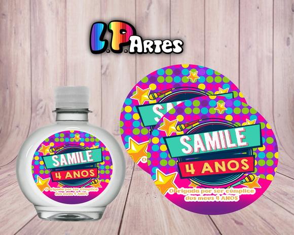Rótulo para Água Ouro Fino