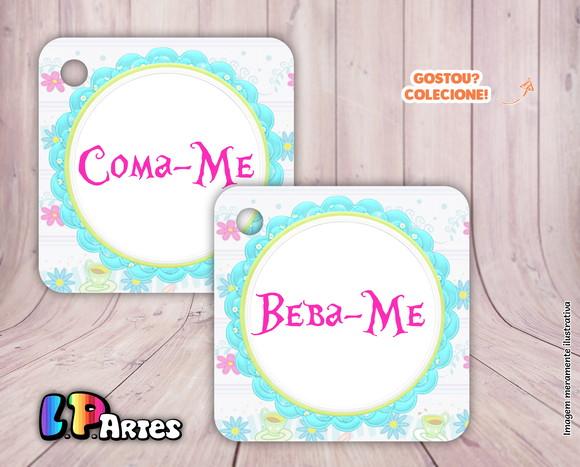 Tag Agradecimento - Coma-me e Beba-me Alice no País das