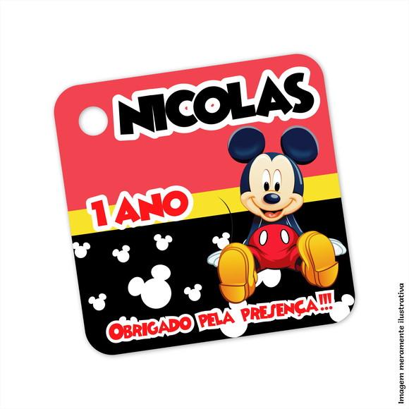 Tag Agradecimento - Mickey Mouse