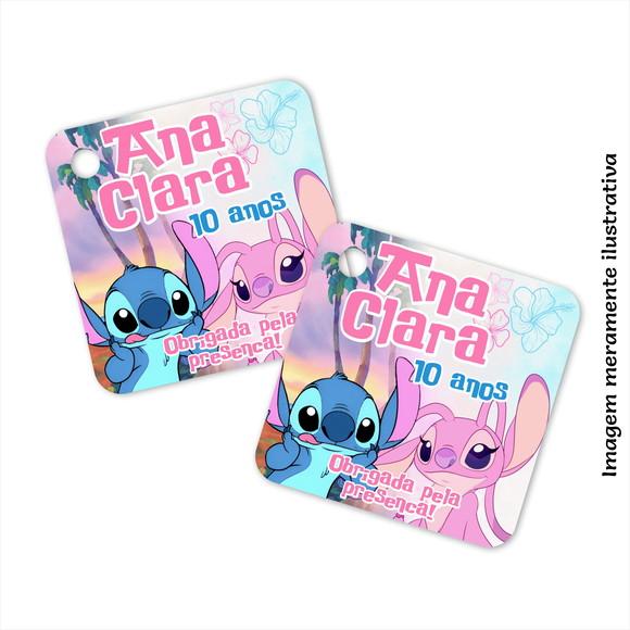 Tag Agradecimento - Stitch e Angel