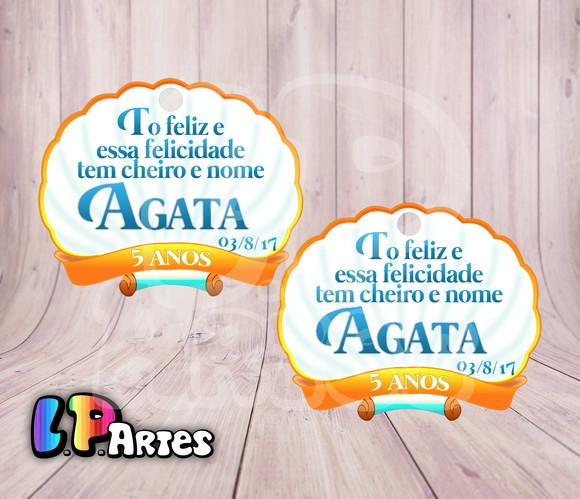 Tag Agradecimento a Pequena Sereia / Ariel