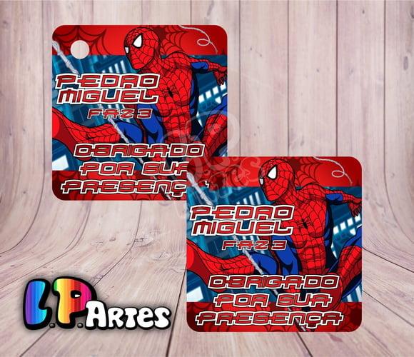 Tag Agradecimento Homem Aranha