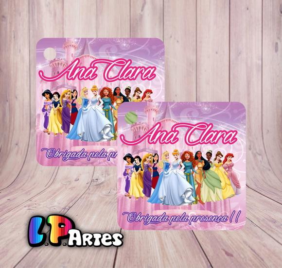 Tag Agradecimento Princesas Disney
