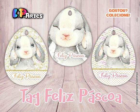 Tag Feliz Páscoa Mod.03