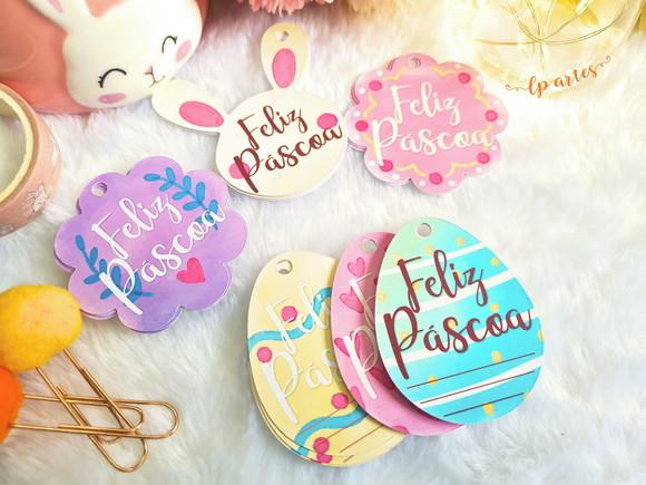 Tag Feliz Páscoa Mod.05