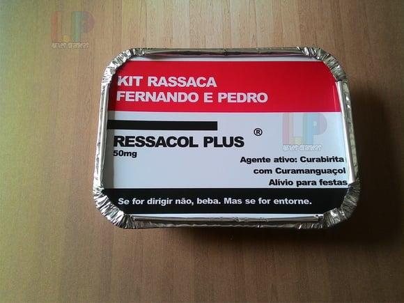Tampa Marmita - Kit Ressaca