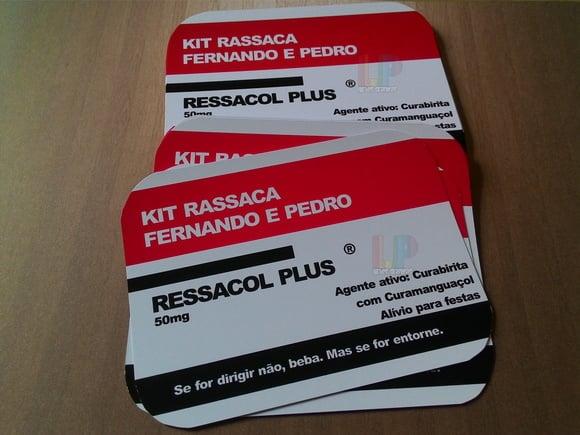 Tampa Marmita - Kit Ressaca