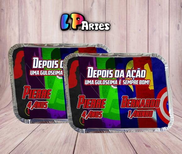 Tampa para Marmita Vingadores
