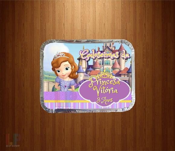Tampa para Marmita Princesa Sofia