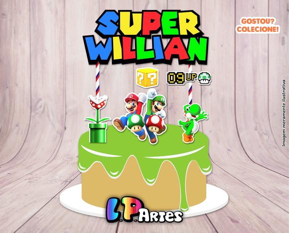 Topo de Bolo - Super Mario Bross
