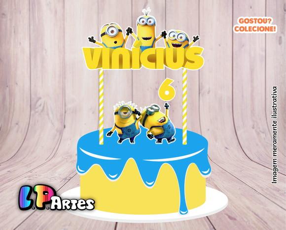 Topo de Bolo -minions