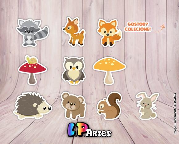 Topper Animais do Bosque