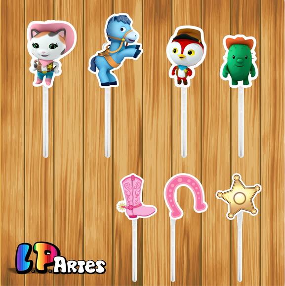 Topper p/ Docinho Xerife Callie do Oeste