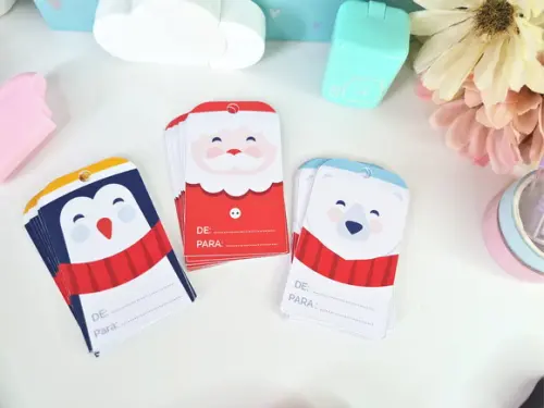 25 Tags de Natal - N03