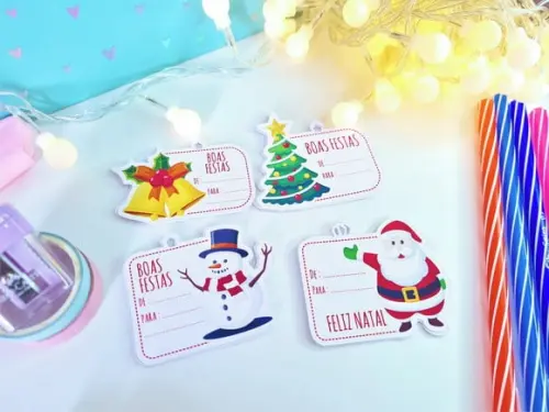 32 Tags Feliz Natal Natalina N12