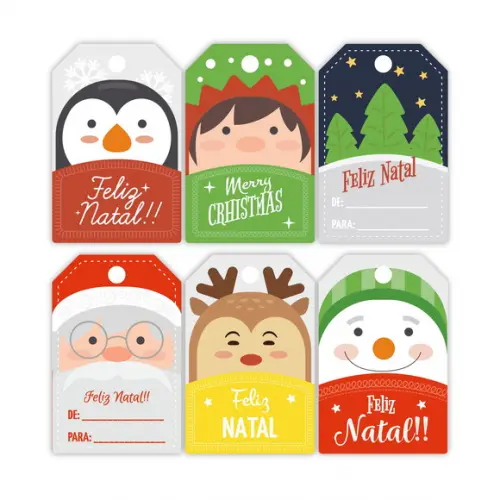45 Tags de Natal - N04