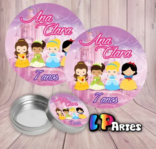 Adesivo - Princesas Disney Cute