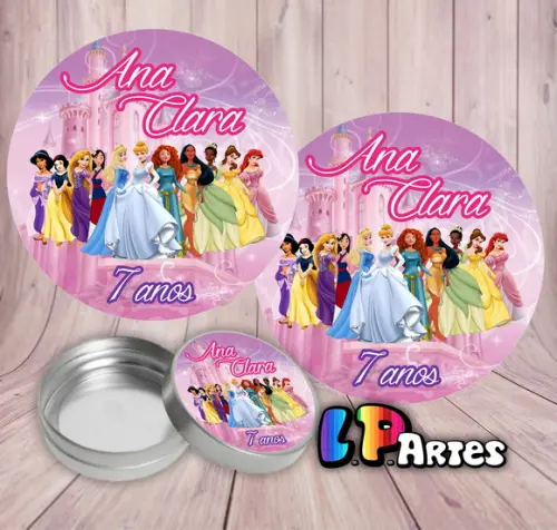 Adesivo - Princesas Disney