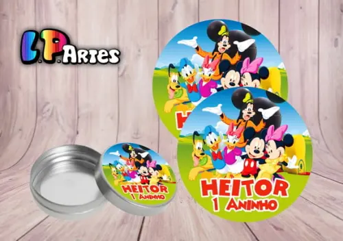 Adesivo a Casa do Mickey Mouse