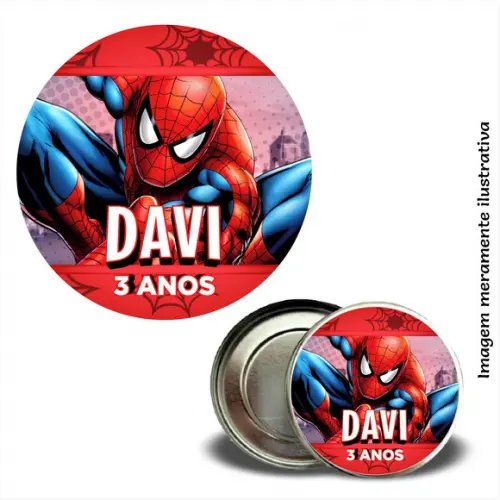 Adesivo 5x5 Homem Aranha