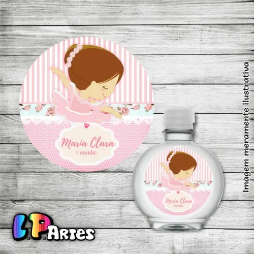 Adesivo Água Ouro - Bailaria Rosa