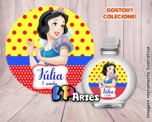 Adesivo Água Ouro Fino - a Branca de Neve