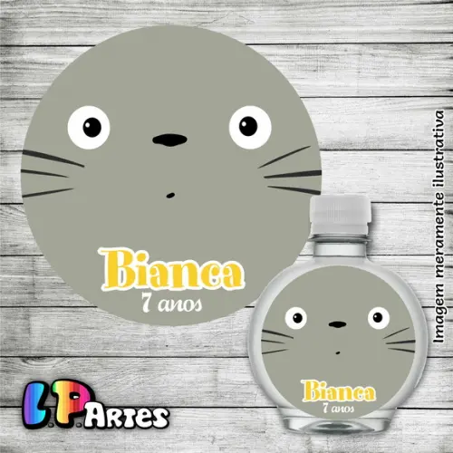 Adesivo Água Ouro Fino - Totoro