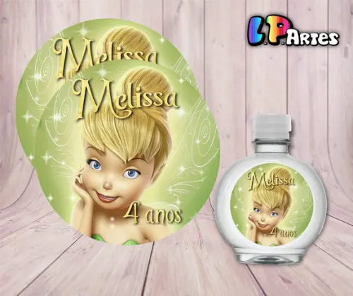 Adesivo Água Ouro Fino - Tinker Bell