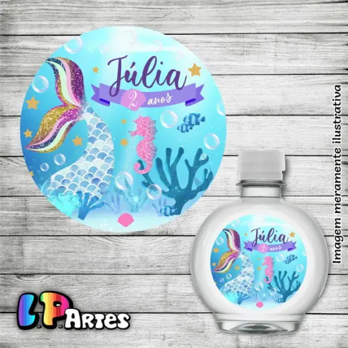 Adesivo Água Ouro Fino -sereia