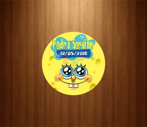 Adesivo Bob Esponja