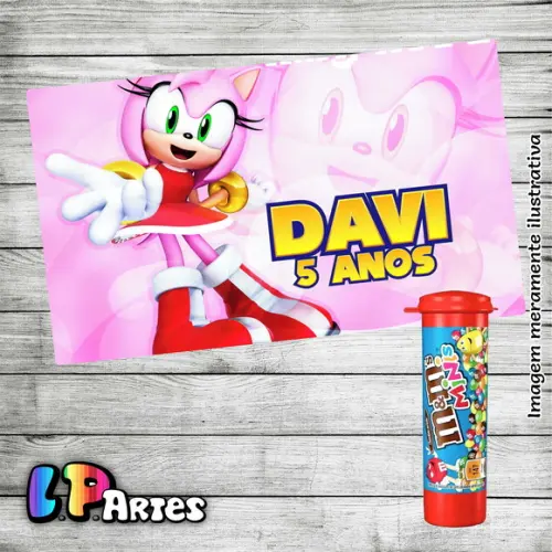 Adesivo Chocolate M&m's - Amy Rose