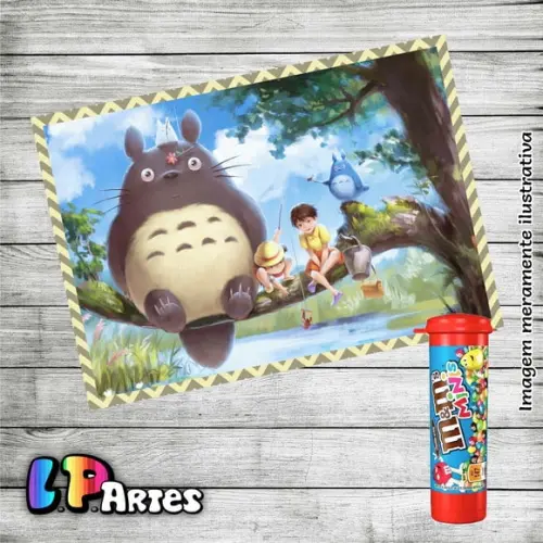 Adesivo Chocolate M&m's - Totoro