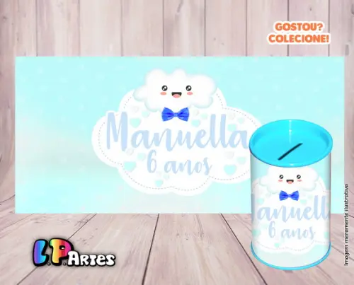 Adesivo Cofre Chuva de Amor