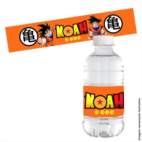 Adesivo para Água - Dragon Ball Z