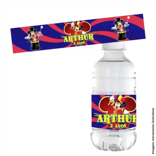 Adesivo para Água Lindoya Mickey Circo