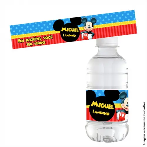 Adesivo para Água Lindoya Mickey