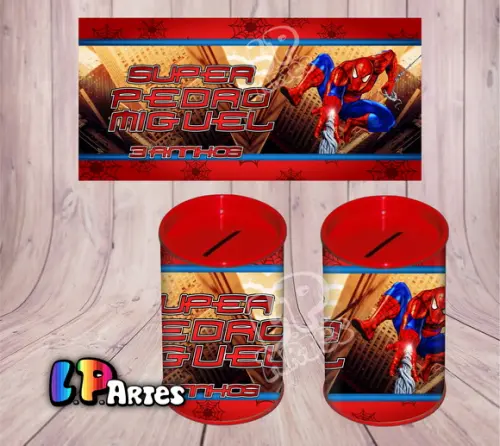 Adesivo para Cofre Homem Aranha