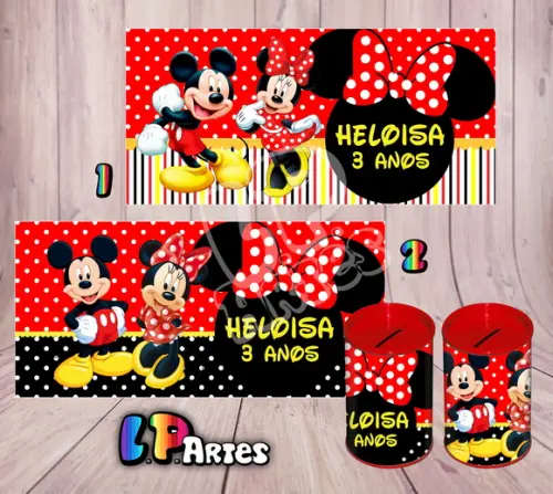 Adesivo para Cofre Minnie