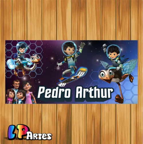 Adesivo para Cofre Miles do Amanhã
