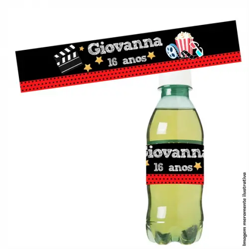 Adesivo para Refrigerante - Cinema