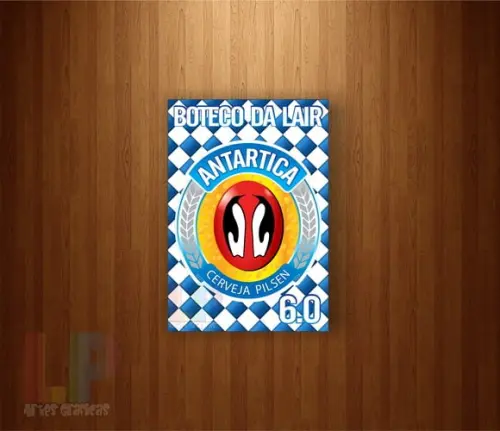 Adesivo para Tubete -bar ou Boteco Antar
